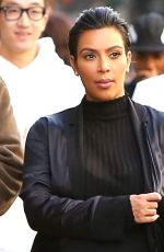 KIM KARDASHIAN Out and About in San Francisco 10/10/2015