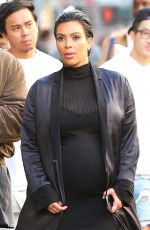 KIM KARDASHIAN Out and About in San Francisco 10/10/2015