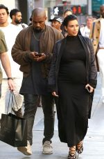 KIM KARDASHIAN Out and About in San Francisco 10/10/2015