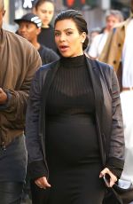 KIM KARDASHIAN Out and About in San Francisco 10/10/2015