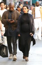KIM KARDASHIAN Out and About in San Francisco 10/10/2015