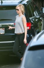 KIMBERLY STEWART Leaves a Gym in Los Angeles 10/19/2015