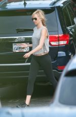 KIMBERLY STEWART Leaves a Gym in Los Angeles 10/19/2015