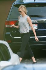 KIMBERLY STEWART Leaves a Gym in Los Angeles 10/19/2015