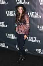 KIRA KOSARIN at Knott’s Scary Farm Black Carpet in Buena Park 10/01/2015