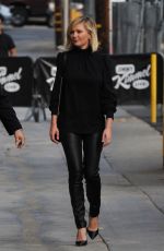 KIRSTEN DUNST Arrives at Jimmy Kimmel Live in Hollywood 10/12/2015