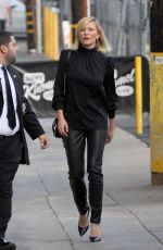 KIRSTEN DUNST Arrives at Jimmy Kimmel Live in Hollywood 10/12/2015