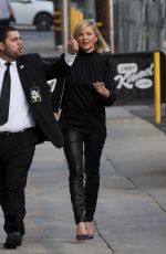 KIRSTEN DUNST Arrives at Jimmy Kimmel Live in Hollywood 10/12/2015