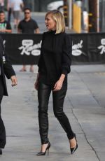 KIRSTEN DUNST Arrives at Jimmy Kimmel Live in Hollywood 10/12/2015