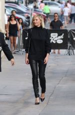 KIRSTEN DUNST Arrives at Jimmy Kimmel Live in Hollywood 10/12/2015