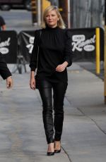 KIRSTEN DUNST Arrives at Jimmy Kimmel Live in Hollywood 10/12/2015