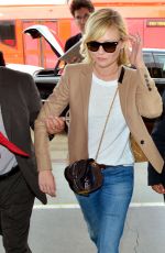 KIRSTEN DUNST Arrives at LAX Airport in Los Angeles 10/14/2015