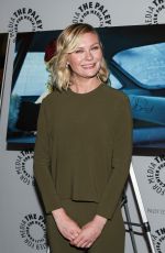 KIRSTEN DUNST at Paleyfest 2015 Fargo at the Paley Center for Media in New York 10/16/2015