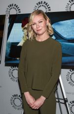 KIRSTEN DUNST at Paleyfest 2015 Fargo at the Paley Center for Media in New York 10/16/2015