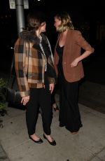 KIRSTEN DUNST Dine Out at Mr.Chow in Beverly Hills 10/22/2015