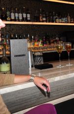 KRISTEN CHENOWETH Enjoys a Cocktail at SixtyFive Bar in New York 10/05/2015