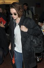KRISTEN STEART Arrives in Paris 10/25/2015