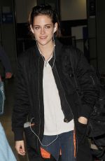 KRISTEN STEART Arrives in Paris 10/25/2015