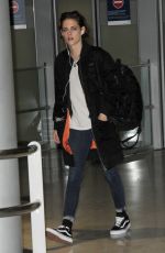 KRISTEN STEART Arrives in Paris 10/25/2015