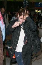 KRISTEN STEART Arrives in Paris 10/25/2015