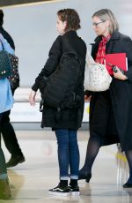 KRISTEN STEART Arrives in Paris 10/25/2015