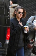 KRISTEN STEWART Arrives on the Set of New Woody Allen Movie in New York 10/19/2015