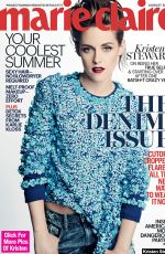 KRISTEN STEWART in Marie Claire Magazine, Denim Issue, August 2015