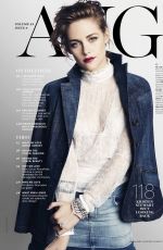KRISTEN STEWART in Marie Claire Magazine, Denim Issue, August 2015