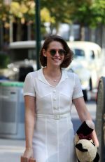 KRISTEN STEWART on the Set of a Woody Allen Movie in New York 10/15/2015