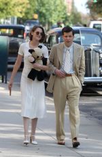 KRISTEN STEWART on the Set of a Woody Allen Movie in New York 10/15/2015
