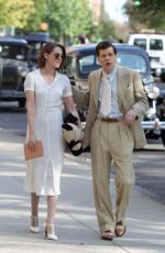 KRISTEN STEWART on the Set of a Woody Allen Movie in New York 10/15/2015