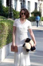 KRISTEN STEWART on the Set of a Woody Allen Movie in New York 10/15/2015