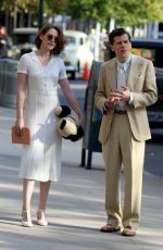 KRISTEN STEWART on the Set of a Woody Allen Movie in New York 10/15/2015