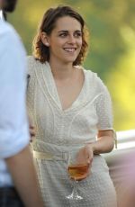 KRISTEN STEWART on the Set of New Woody Allen Movie in Central Park in New York 10/21/2015