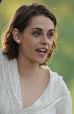 KRISTEN STEWART on the Set of New Woody Allen Movie in Central Park in New York 10/21/2015