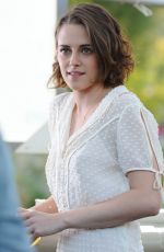 KRISTEN STEWART on the Set of New Woody Allen Movie in Central Park in New York 10/21/2015