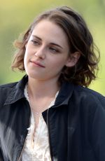 KRISTEN STEWART on the Set of New Woody Allen Movie in Central Park in New York 10/21/2015