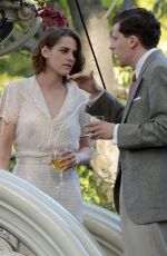 KRISTEN STEWART on the Set of New Woody Allen Movie in Central Park in New York 10/21/2015