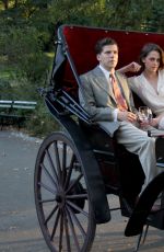 KRISTEN STEWART on the Set of New Woody Allen Movie in Central Park in New York 10/21/2015