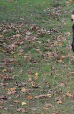 KRISTEN STEWART on the Set of Personal Shopper at a Park in Paris 10/30/2015