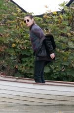 KRISTEN STEWART on the Set of Personal Shopper at a Park in Paris 10/30/2015