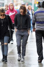 KRISTEN STEWART Out and About in East Village, New York 10/01/2015