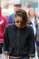 KRISTEN STEWART Out and About in East Village, New York 10/01/2015