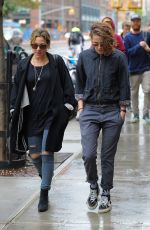 KRISTEN STEWART Out and About in East Village, New York 10/01/2015