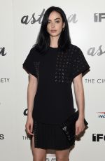 KRYSTEN RITTER at Ashtma Screening in New York 10/08/2015