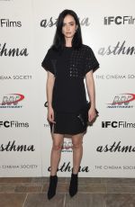KRYSTEN RITTER at Ashtma Screening in New York 10/08/2015