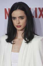 KRYSTEN RITTER at Netflix Presentation in Madrid 10/20/2015
