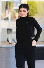 KYLI JENNER Out Shopping in Woodland Hills 10/06/2015