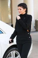 KYLI JENNER Out Shopping in Woodland Hills 10/06/2015