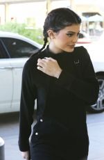 KYLI JENNER Out Shopping in Woodland Hills 10/06/2015
